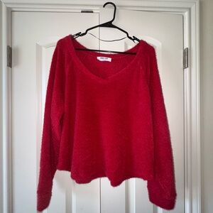 Cozy Red Women's Sweater